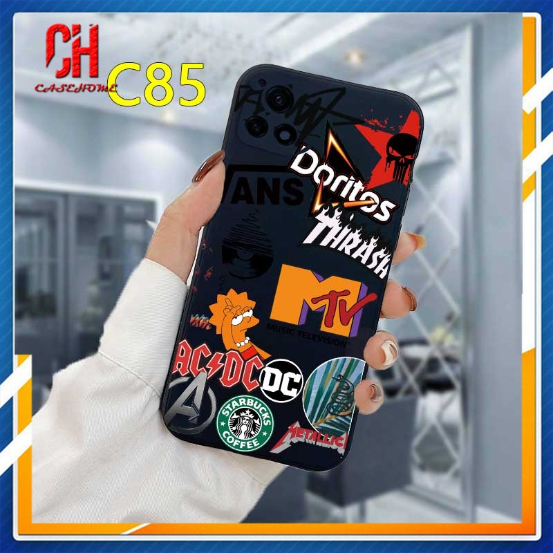 Ốp Điện Thoại Mềm Cho Realme C11 2021 C21Y C15 C21 C25 C20 C3 C12 C25S 5 5S 5i C31 C35 C17 7i C1 C25Y C2 C3i 6i C20A realme Narzo 20 10 10A 20A 30A A54 A15 A16 A9 A5 A7 A5S A95 A53 A33 Y12 Y20 A12