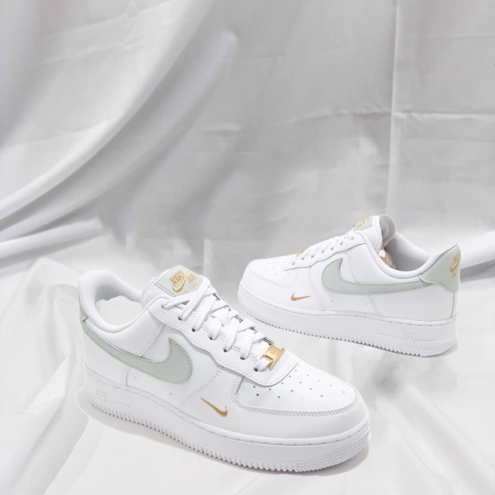 Giày_Nike Nam Nữ, Giày AF1 Low White Grey Gold Hàng Cao Cấp Full Box