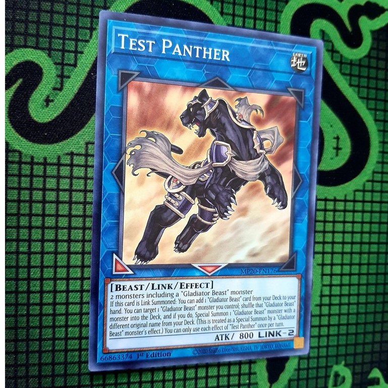 [ Đỗ Lạc Shop ] Thẻ Bài Mint90 Yugioh Link Test Panther - Super