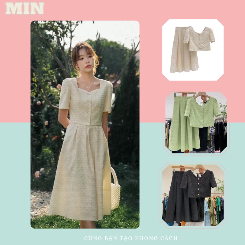 SET VÁY VẢI NỔI THANH LỊCH
