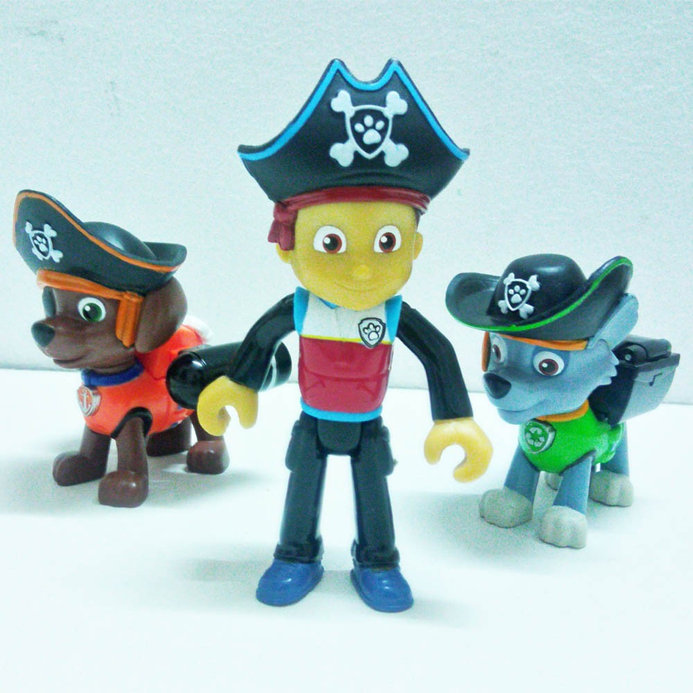 Bộ 3 cướp biển Paw Patrol chức năng