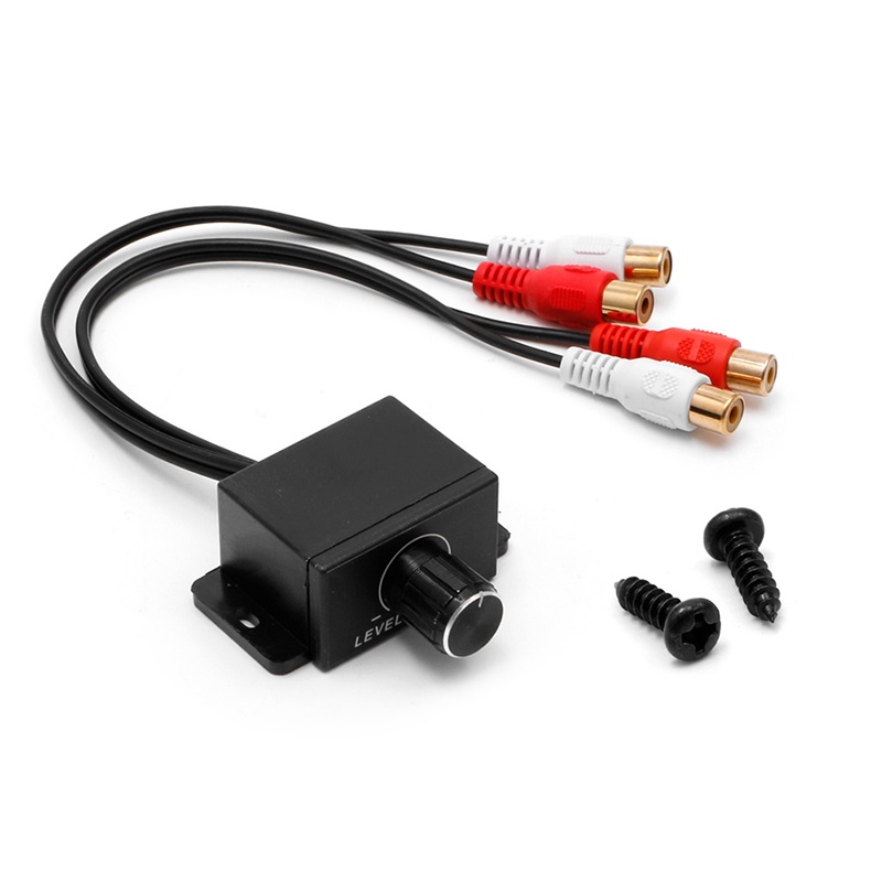 Alittle bộ khuếch đại loa ô tô bền bass rca cấp điều khiển âm lượng từ xa núm điều chỉnh âm lượng lc-1 bộ khuếch đại đa năng