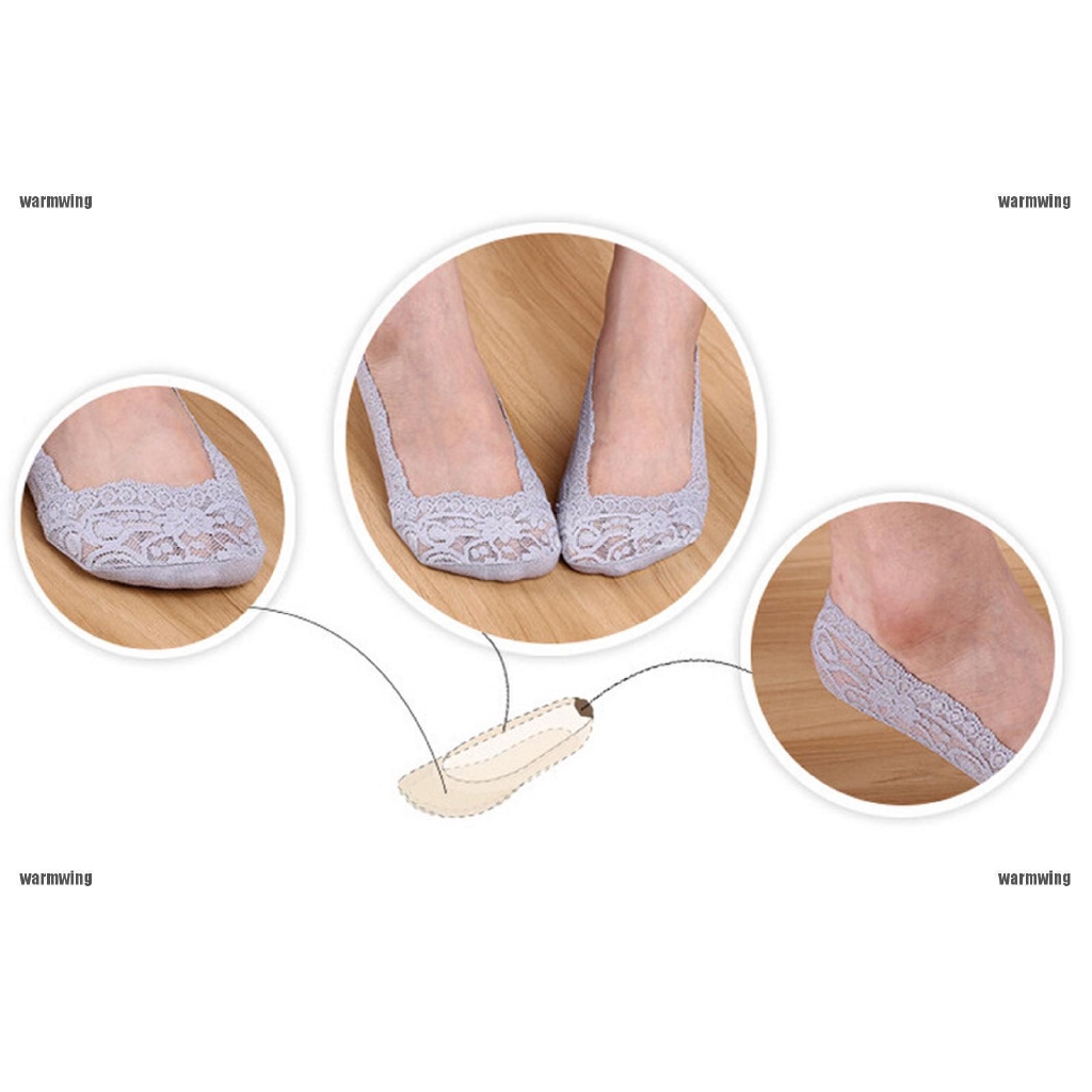 Đôi Vớ Thuyền Ren Hoa Xinh Xắn Cho Nữ