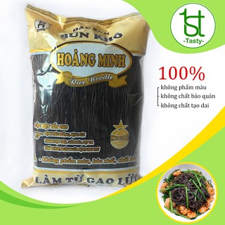 Bún gạo lứt đen Hoàng Minh 500g, tốt cho tiêu hóa và giảm cân