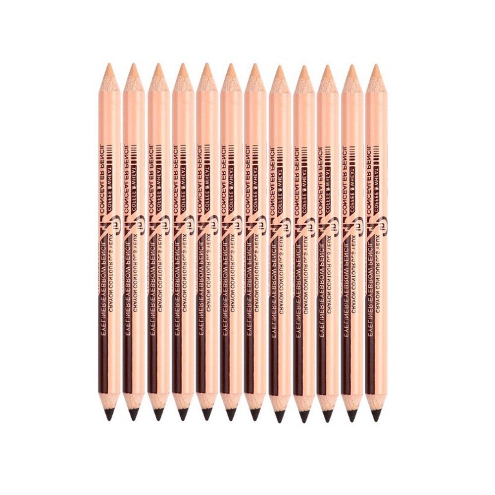 (Hàng Mới Về) Bút Che Khuyết Điểm Lông Mày 2 Trong 1 Lâu Trôi Không Thấm Nước | BigBuy360 - bigbuy360.vn