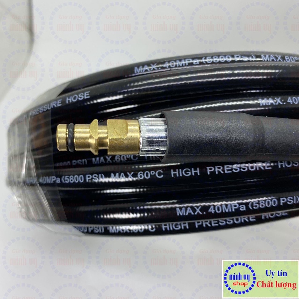 [loại 10M/15M] Dây áp lực phù hợp máy rửa xe Karche dòng K2 - K7