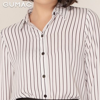 Áo sơ mi cơ bản sọc AA906 GUMAC
