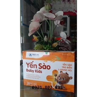 yến sào baby kids nhất lộc kết hợp tảo biển