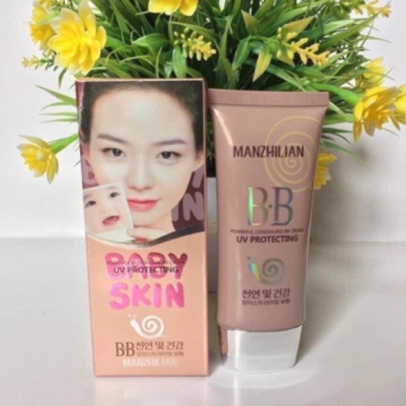 Kem nền BB Baby Skin tinh chất ốc sên lên tông trắng mịn dùng được cho da mụn , da nhạy cảm  [ GIÁ GỐC] | BigBuy360 - bigbuy360.vn