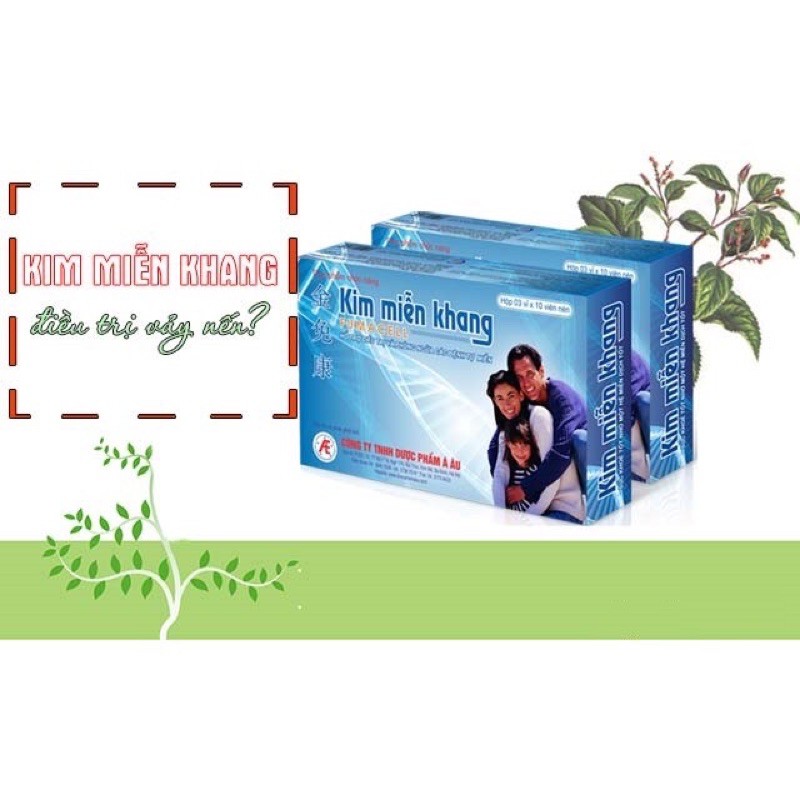 [Tích điểm chính hãng] Kim miễn khang - Hộp 30 viên hỗ trợ các bệnh tự miễn
