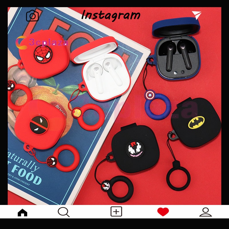 🌟3c🌟NT203 Soundpeats TrueAir 2 case  Silicone Protective Case for SoundPEATS TrueAir2 / TrueAir 2