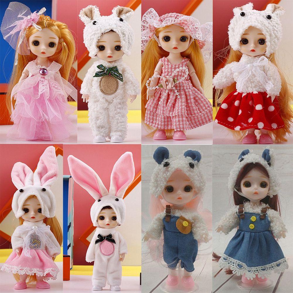 Đầm Cho Búp Bê Obitsu 11 Ob11 16~17cm 37 Kiểu