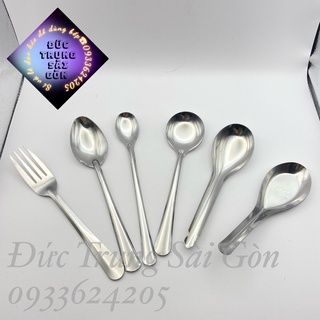 Muỗng ăn phở, thìa ăn cơm, muỗm cafe inox.