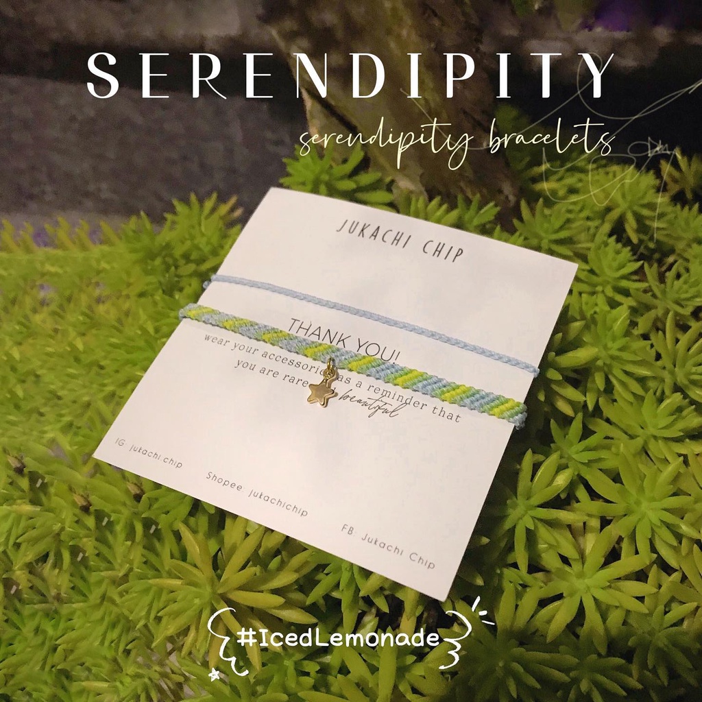 Vòng tay handmade star charmed đa dạng họa tiết | Waterproof bracelets | Serendipity bracelets