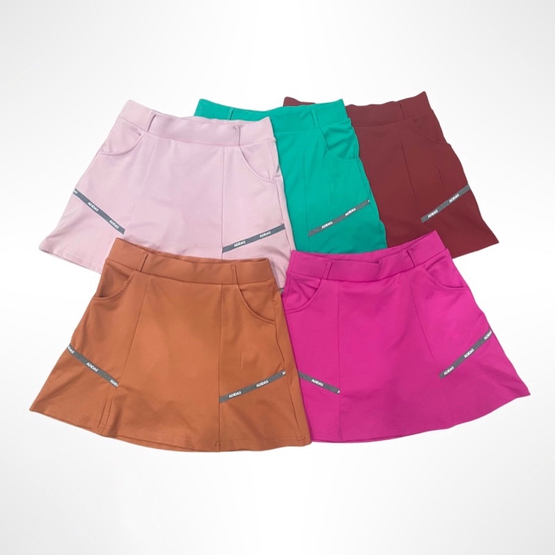 Chân váy tennis golf thể thao có túi 2 lớp cạp cao cực xinh bảng màu 2