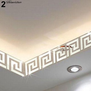 Set 10 miếng gương dán tường trang trí
