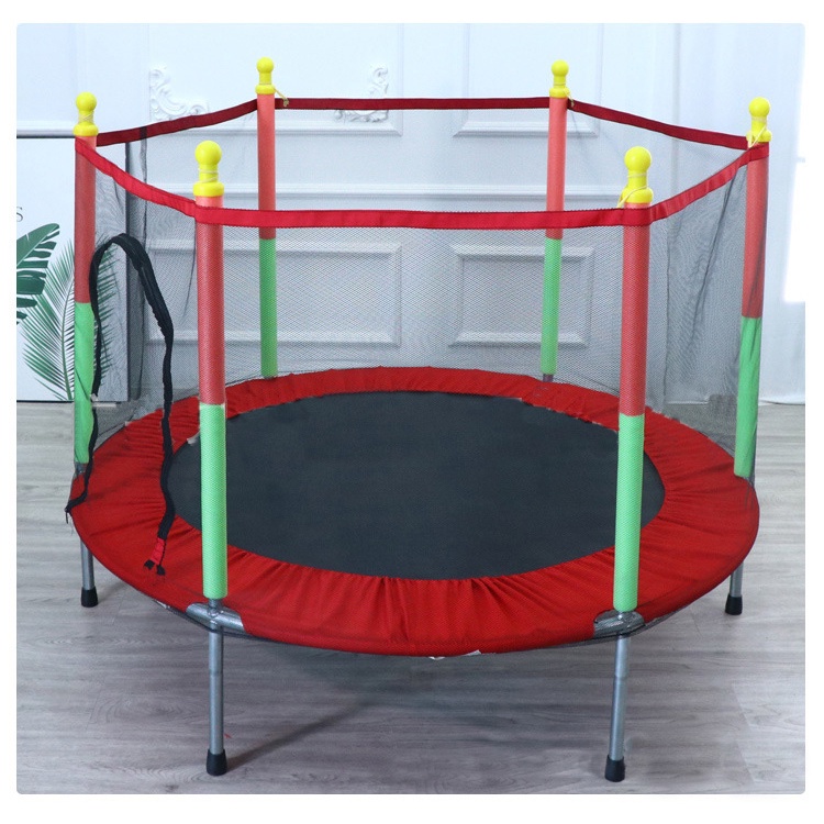 Nhà Nhảy Nhún , Đệm Nhún Lò Xo Lục Giác Có LAN CAN & BẠT QUÂY Cho Trẻ Em