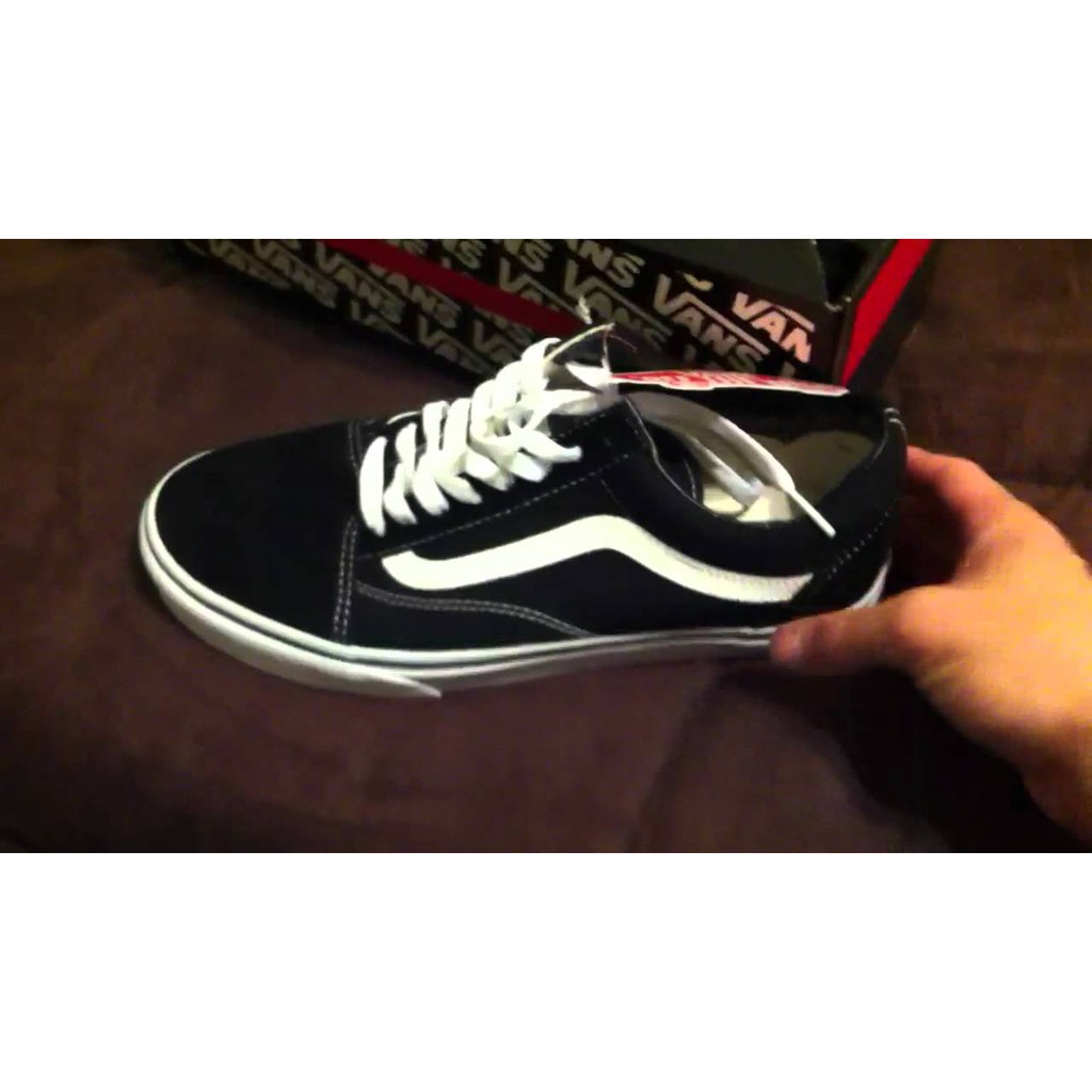 Giày Thể Thao Old Skool Đen Trắng Nam Nữ | BigBuy360 - bigbuy360.vn