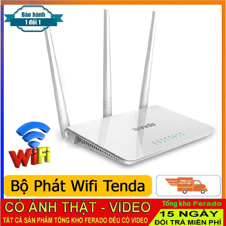 Bộ phát sóng wifi Tenda F3 300mbps