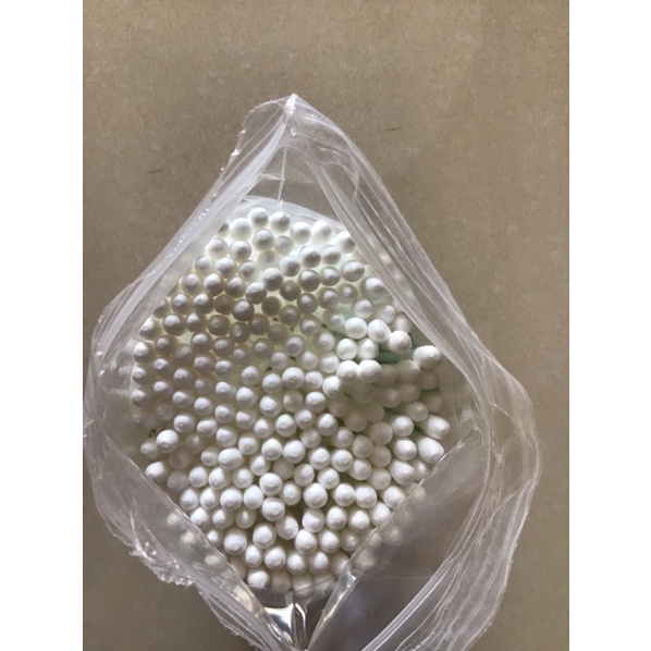 2 Gói Tăm bông NiVa cotton buds gói 200 que nhựa