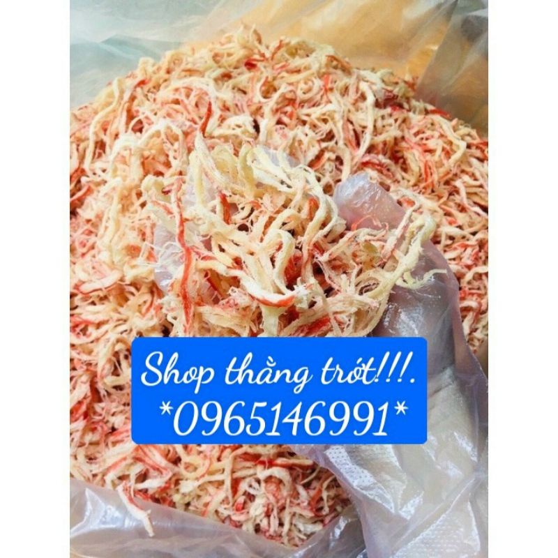 500g mực xé sợi hấp nước cốt dừa 150k