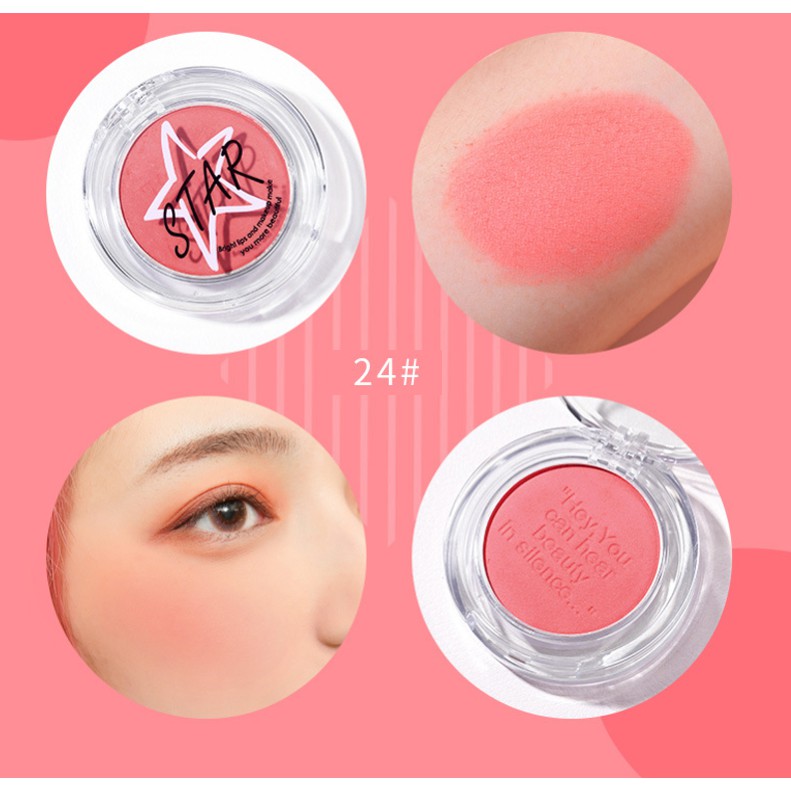 Má hồng STAR SUIKONE chất phấn mịn và bám cực kỳ giúp giữ màu | BigBuy360 - bigbuy360.vn