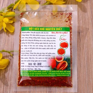 Bột gấc khô tạo màu đỏ 50 gam