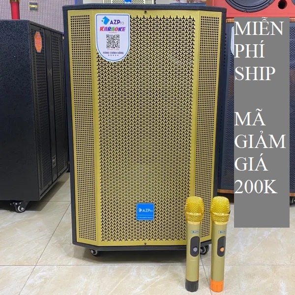 Loa Kéo AZPRO 1508A phiên bản 2022 Có REVERB hàng chất lượng chính hãng