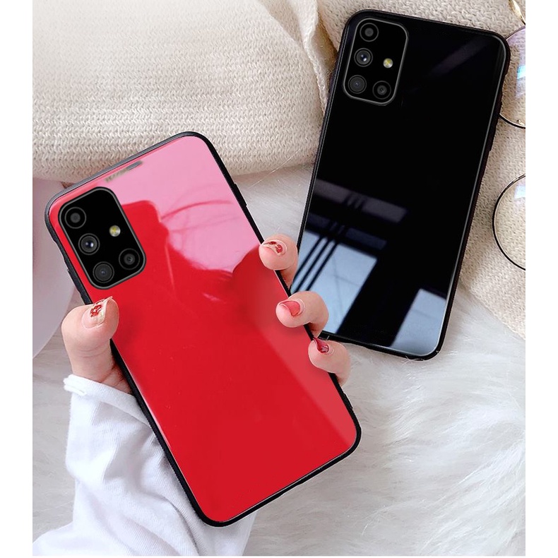 Ốp Lưng SAMSUNG GALAXY A31, A51 , A71,M51 Mặt kính gương sáng bóng cao cấp