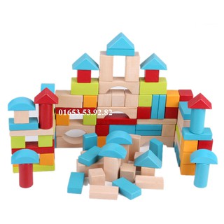 Xếp hình logic, hình khối 3D ELC 100 chi tiết