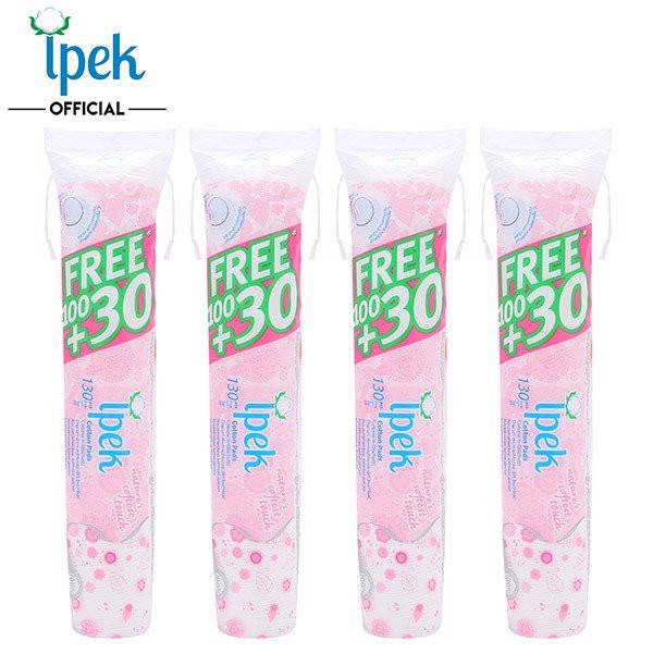 [150 Miếng] Bông Tẩy Trang Ipek Cotton Pads