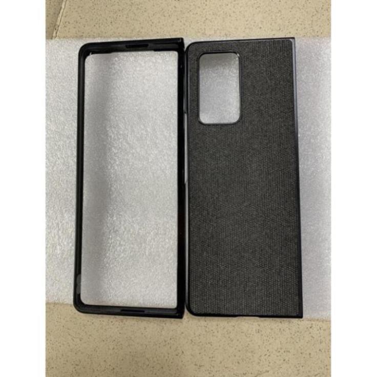 Ốp lưng samsung Z Fold 2 cứng kiểu vải loại 1 thời trang