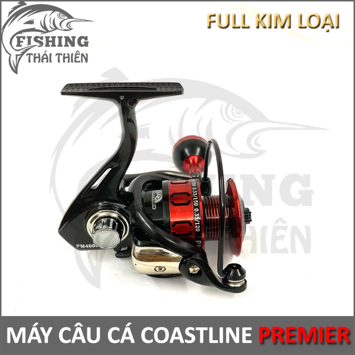 Máy câu cá Coastline Premier Full kim loại 4000, 5000, 6000