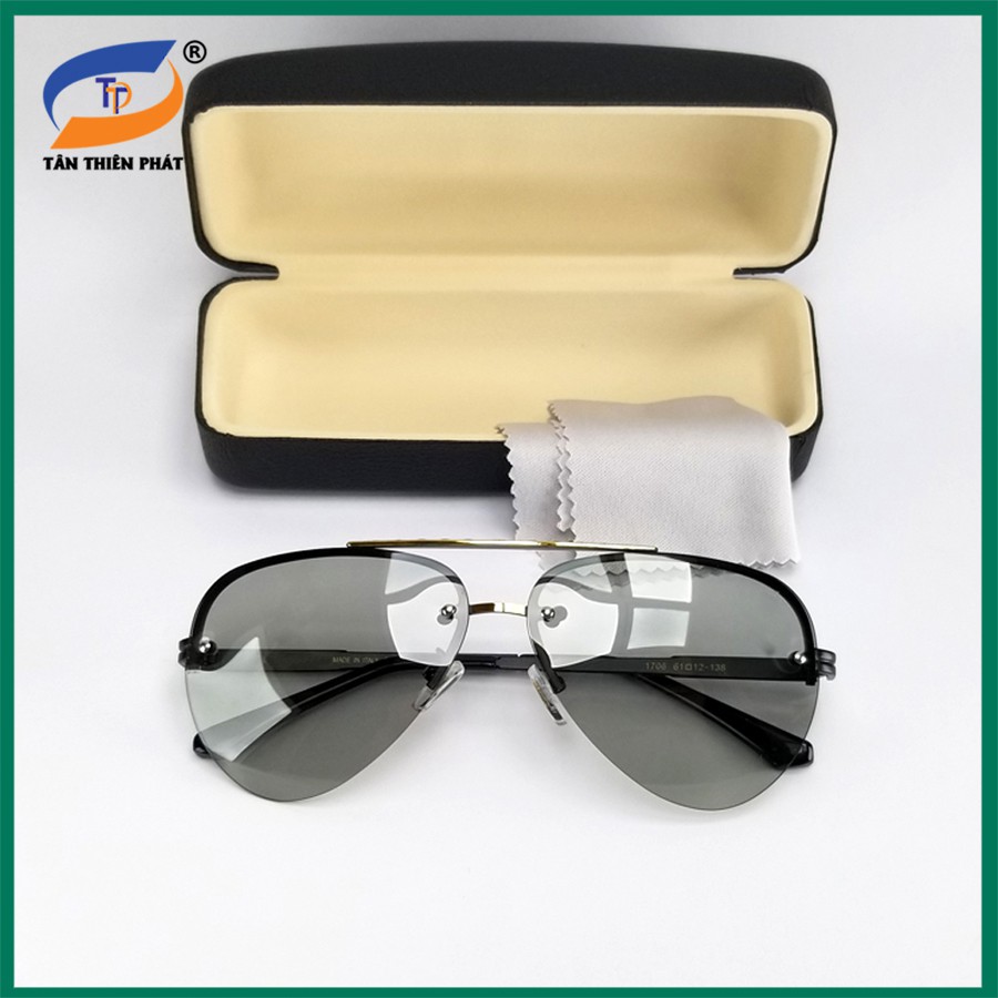 Kính mát nam đổi màu đi ngày và đêm. Kính chống nắng, chống tia UV. Tròng Poalrized phân cực, chống chói