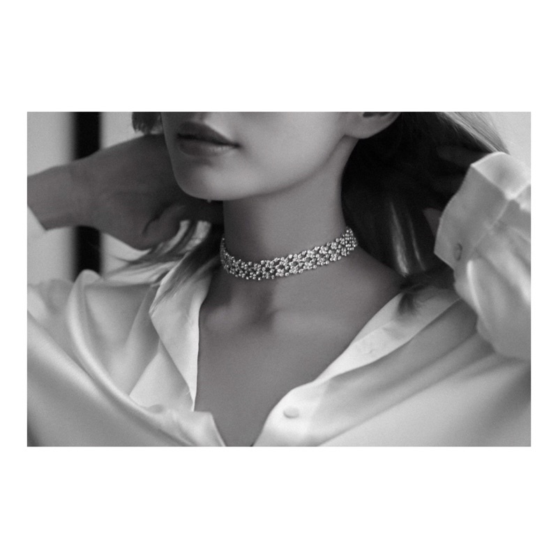 Vòng Cổ Choker Nữ Hoạ Tiết Đính Đá Sang Trọng 🌸