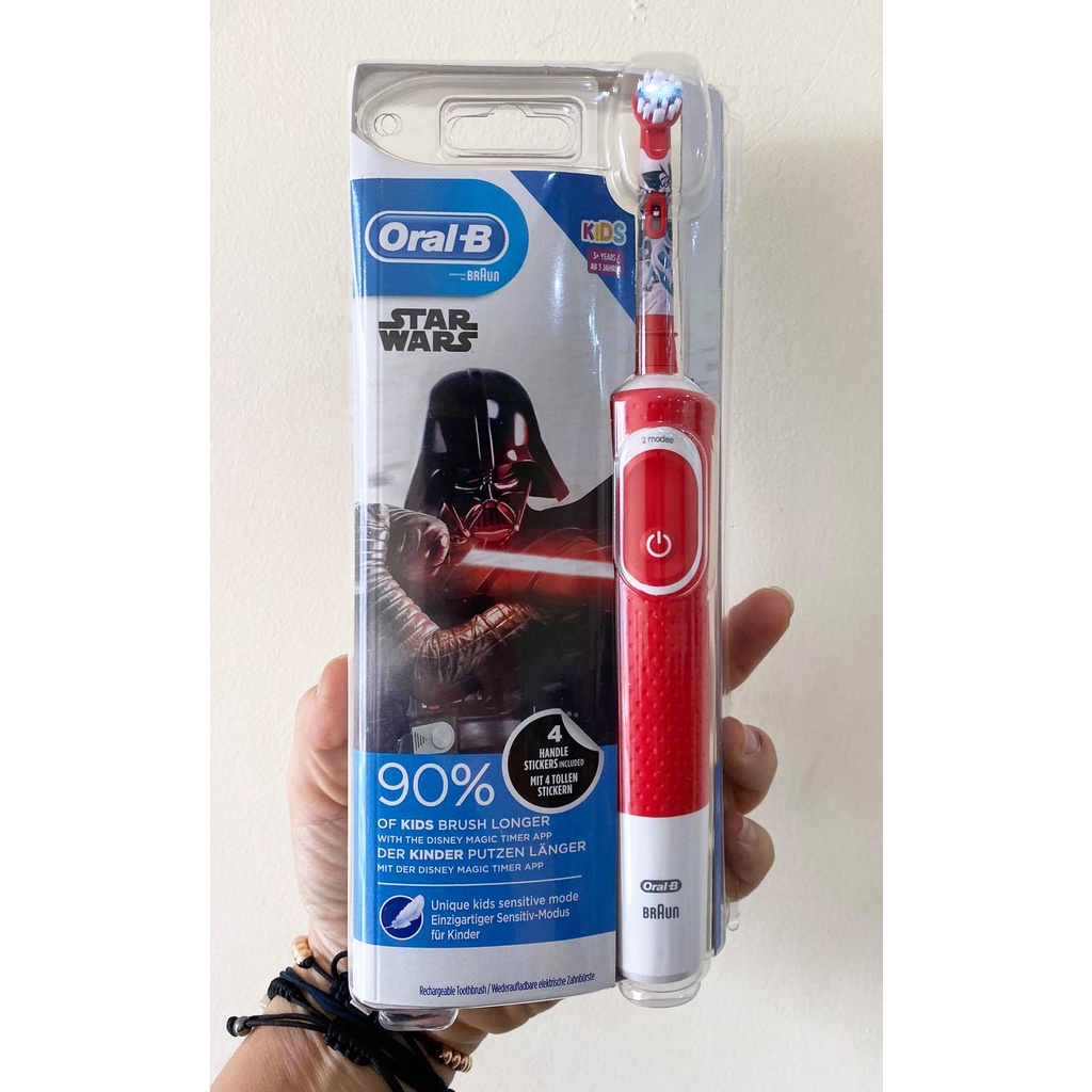 Bàn Chải Điện ORAL B KIDS Cho Bé  Từ 3+ Tuổi - Hàng Đức