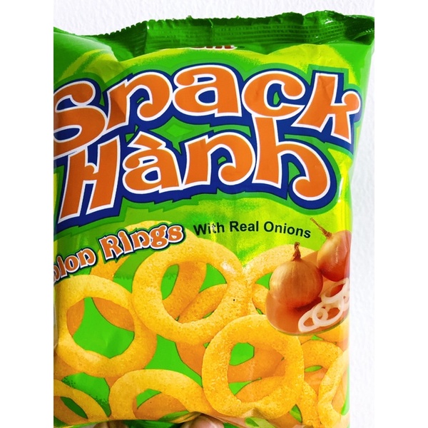 [10 gói] Bánh snack hành oishi 15gram