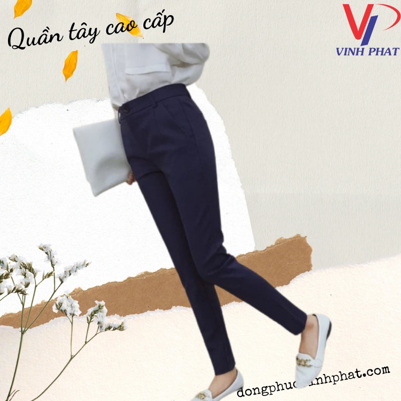 Quần Tây Học Sinh Nữ Baggy Đi Học  - Cấp 1, Cấp 2 & Cấp 3