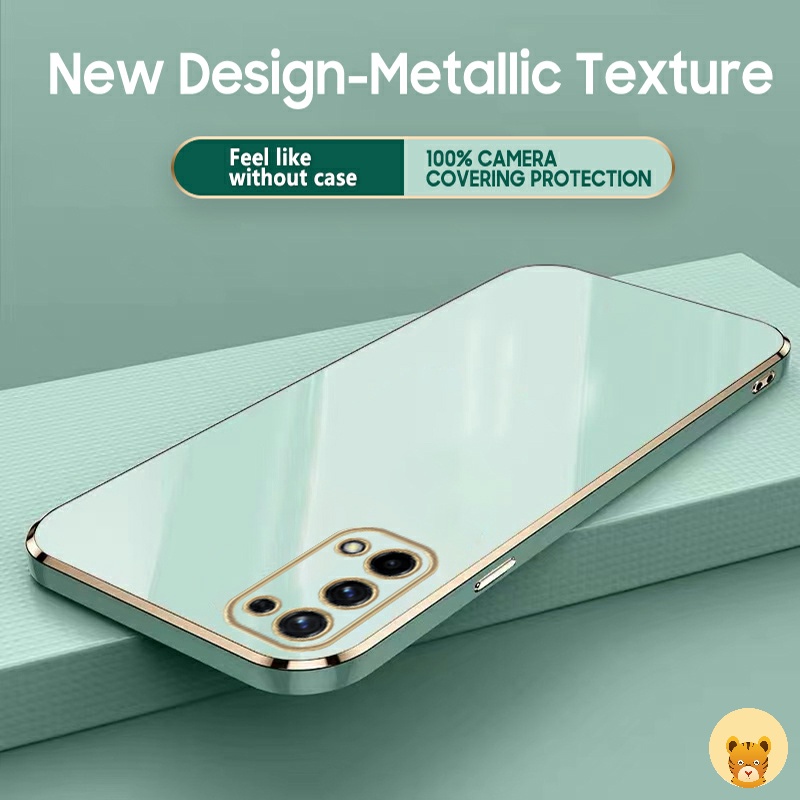 Ốp Điện Thoại Mạ Điện 7 Màu Sang Trọng Đơn Giản Dành Cho Oppo Reno 5 Pro Reno 4