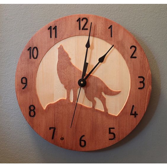 20 Mẫu Đồng Hồ Hình Hoa Treo tường kiểu nhật Hiện đại - Đồng hồ gỗ Decor độc đáo - Quà tặng JONYDECOR.vn 2