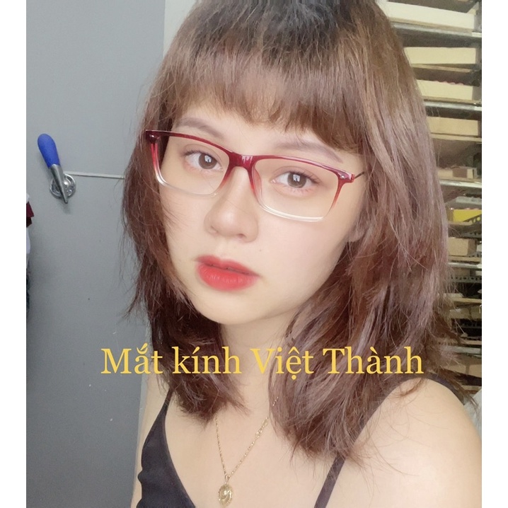 Kính vuông gọng mảnh ombre