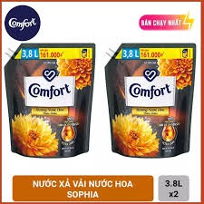 Combo 2 túi Comfort Nước hoa Sophia khổng lồ 3.8LX2