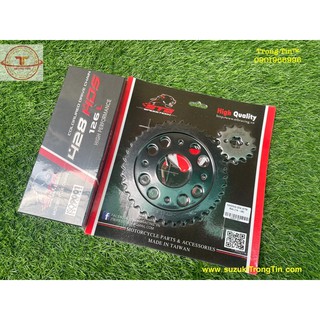 Nhông sên dĩa STB YBN gắn zin Raider Satria Fi