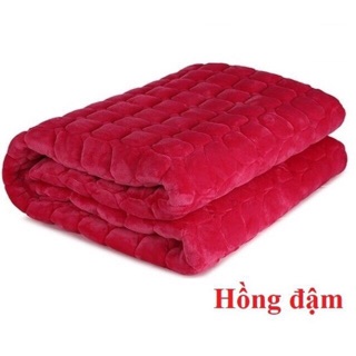 Thảm nỉ nhung trải giường 1m8 ( inbox chọn màu)