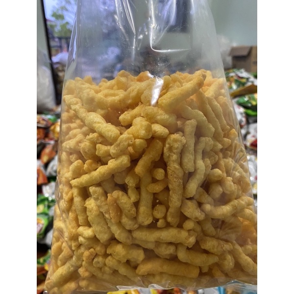 1kg snack phô-mai mix sườn nướng que giòn poca