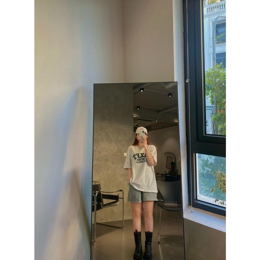 Áo thun tay lỡ SIXFT Nam Nữ form rộng cổ tròn Oversize phong cách Hàn Quốc trẻ trung cá tính