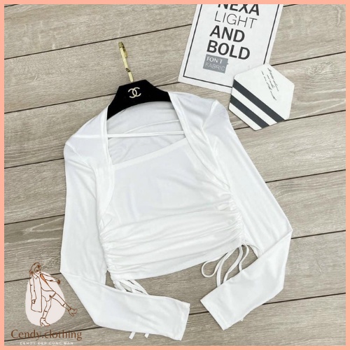 [Hàng Cao Cấp Loại 1 + Ảnh Thật] Áo Rút Dây Hai Bên Cendy Clothing Trẻ Trung Cá Tính - CD087