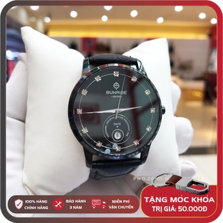Đồng Hồ Nam Sunrise 1138SA - 003 [ Chính Hãng Full Box ] Sapphire Chống Xước , Chống Nước