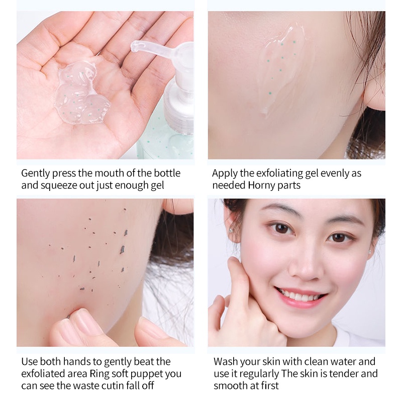 Gel Tẩy Tế Bào Chết Snefe Làm Trắng Da Chiết Xuất Chanh Tự Nhiên 250g Tiện Dụng