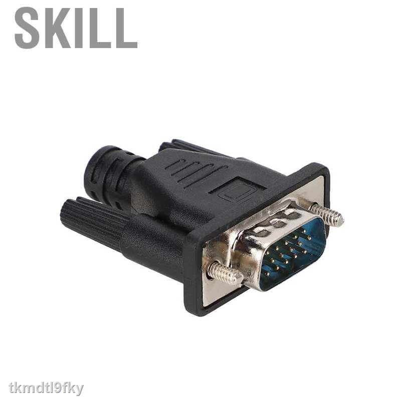 TỰ NHIÊN Kỹ năng 1920 * 1080 Độ phân giải VGA Bộ điều hợp màn hình ảo EDID Trình giả lập bóng ma không đầu
